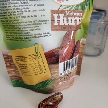 BİM'den Aldığım Simbat Marka Hurma Kurtlu Çıktı