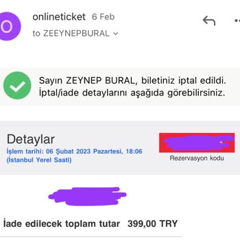 THY Seferi İptal Etti Ve 3 Aydır Para İadesi Yapmıyor