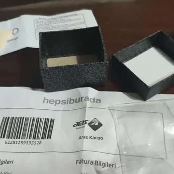 Takılingo Gümüş Yüzük Diye Boş Kutu Gönderdi