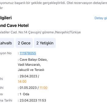ETS Tur Ve Fairyland Cave Hotel Memnuniyetsizliği