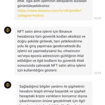 Binance Borsası Tazminat Davası.