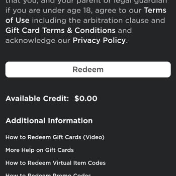 Robux Promo Code Çalışmadı