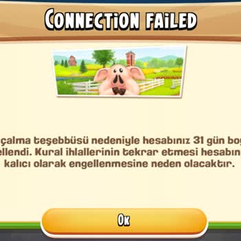 Hay Day Haksız Ban Attılar