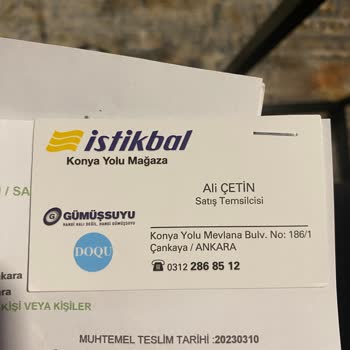 İstikbal Aldığım Ürün Teslimat Yapılmadı