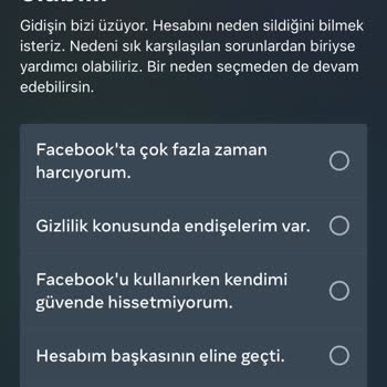 Facebook Hesap Askıya Alındı