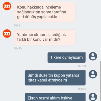 Misli.com Kuponu Kafasına Göre Bekletip Ret Veya Onaylatıyor