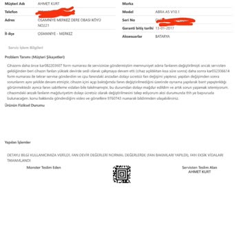 Monster Notebook Cihazı Her Bakıma Gönderdiğim De Bozulup Gönderiliyor