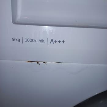 Beko Çamaşır Makinemiz Paslandı Ve Kabardı