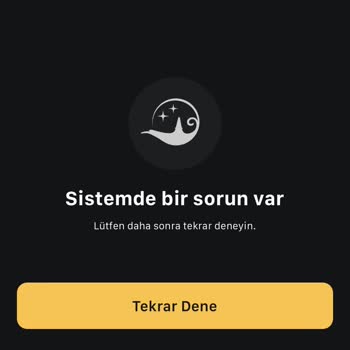 Faladdin Sistemde Sorun Var