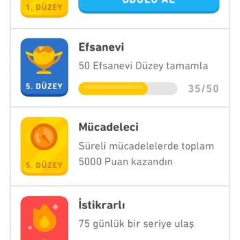 Duolingo Elmas Turnuvasına Çıkalı 1Dakika Olmuşken "elmas Ligine Düştün" Hatası