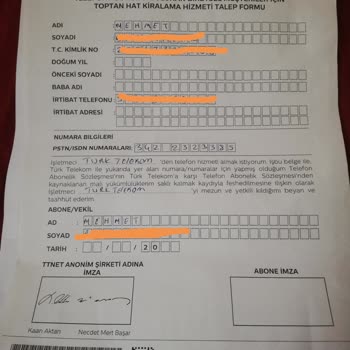 Türk Telekom Ev Telefonu Mağduriyeti
