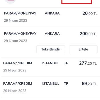 Kredim Üzerinden Yapılan Ödemeler Moneypay Sisteminden Düşmüyor