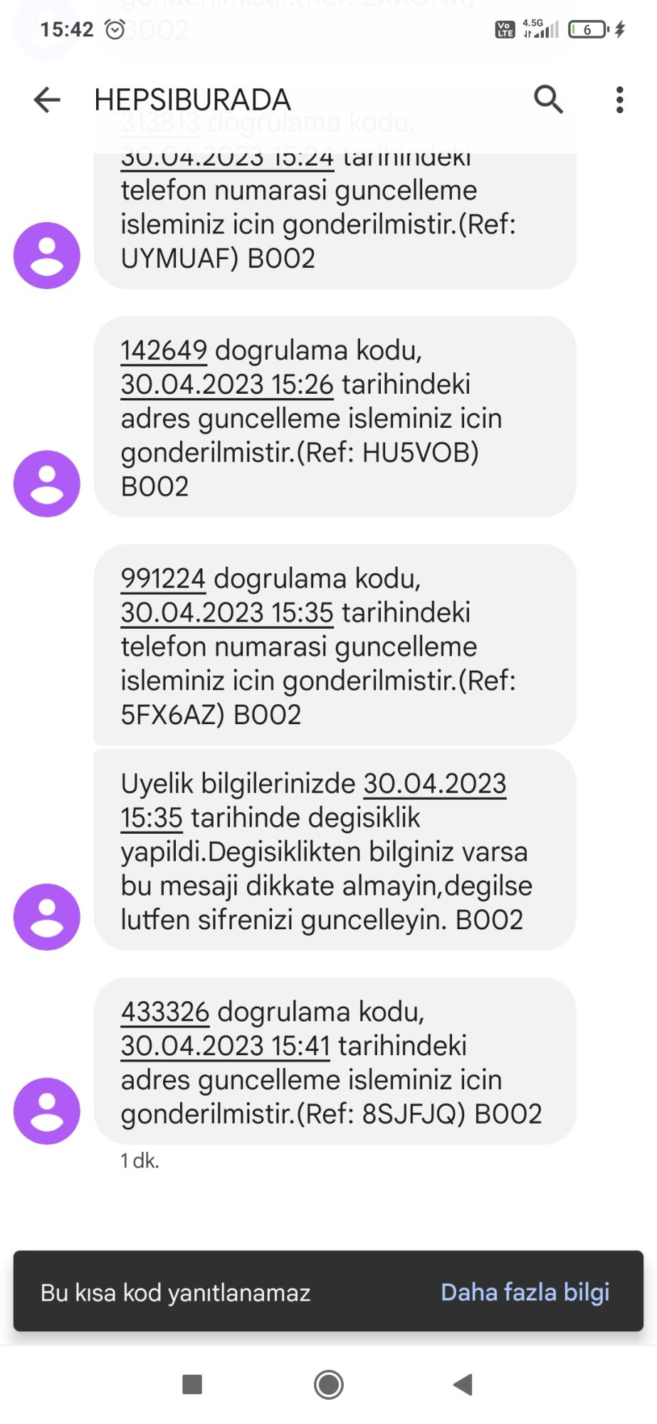 Kod ve Otp Şikayetleri - Şikayetvar