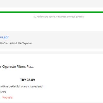 Aliexpress Amatörlüğünün Yarattığı Mağduriyet