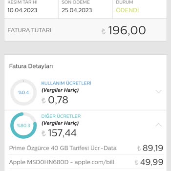 Apple Bill Den İzinsiz Ödeme Almış Mobil Ödememden