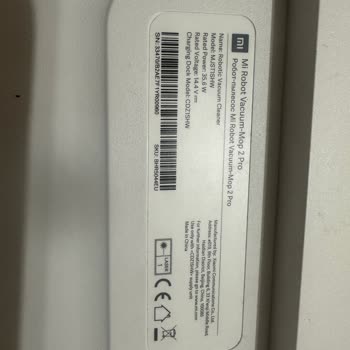 Xiaomi Marka Robot Süpürgem Çöp Oldu