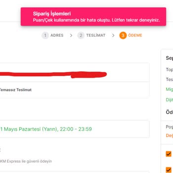 Migros Sanal Market - Dijital Kod Sorunu