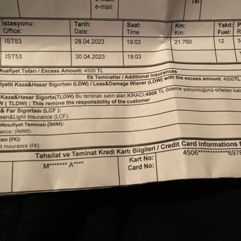 Sixt Kiralama Da Usulsüzlük!