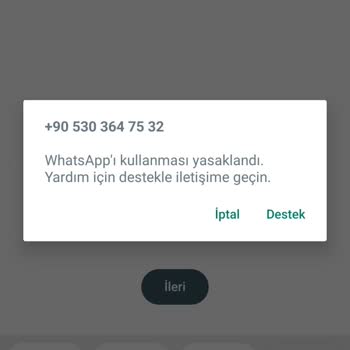 WhatsApp +905303647532 Numaram WhatsApp Girişi Yasaklandı.