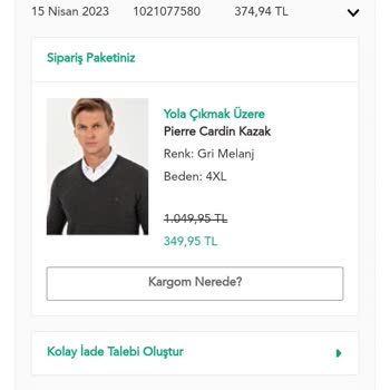 Boyner Olmayan Ürünü Online Satıyor Ve Para İadesini Yapmıyor