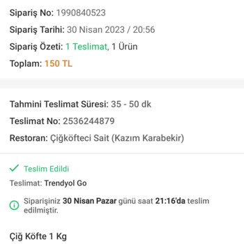 Çiğ Köfteci Sait Lavaş Parasını Fazla Alıp Lavaşı Eksik Gönderiyor