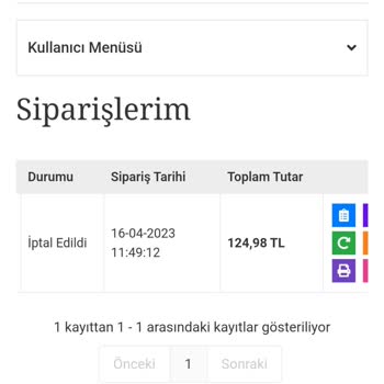 Icone Bag Ürün Alınmasına Rağmen Gönderim Yapılmadı Ve Para İadem Yapılmadı!