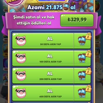 Coin Master Coin Mas Satın Alma