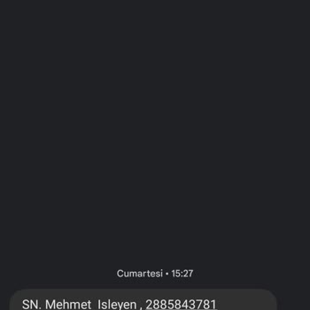 Yeni Erciş İtimattan Aldığımız Biletlerin Numaraları