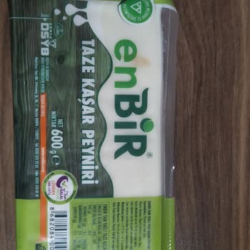 Enbir 600 Gr Kaşar Peynirinde Küflenme/Kararma Olması