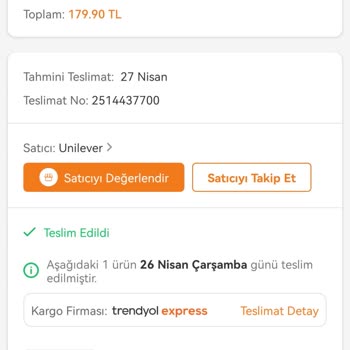 Trendyol Unilever Orijinal Satıcı ÜTS'YE Kayıtlı Olmayan Ürün Satıyor