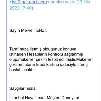 İGA 20 Gündür İade Yapmıyor