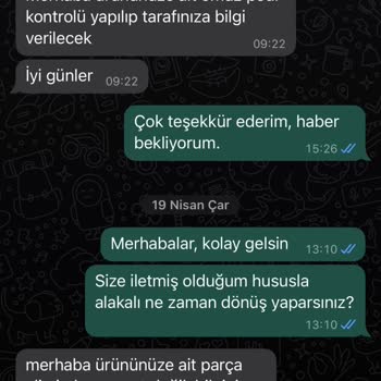 Pierre Cardin Çocuk / Veta Dış Ticaret A. Ş. Satış Sonrası İlgisizlik