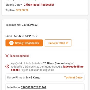 Trendyol'da Sahte Kozmetik Ürünü Satılıyor Ve İade Kabul Edilmiyor!