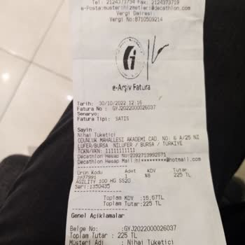 Decathlon Garantili Ürün İadesi