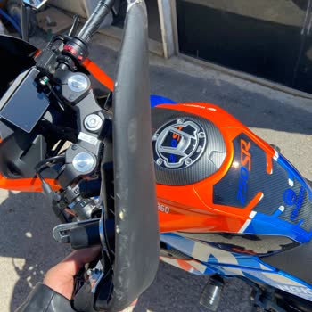 Cf Moto 250 Sr Arka Sele Uçtu