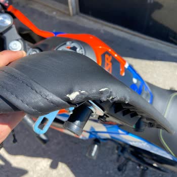 Cf Moto 250 Sr Arka Sele Uçtu