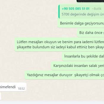 Modaloli İade İşlemi Yapılmayan Ürünler