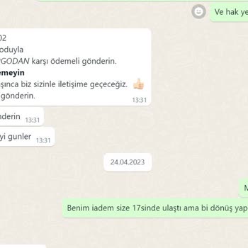 Modaloli İade İşlemi Yapılmayan Ürünler