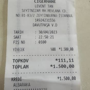 Ciğerhane Pas Tutmuş Bardaklarla Hizmet