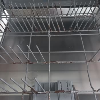 Siemens Bulaşık Makinesi Sepetleri Paslanmaktan Kullanılamaz Durumda