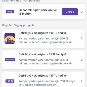 Boş Vaatler Veren Getir Uygulaması