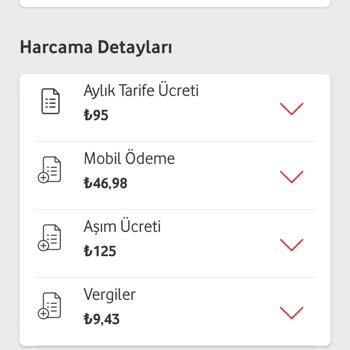 Vodafone Aşım Ücreti Karşılığında Para