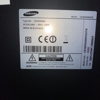 Samsung Ekran Değişimi Model UE40D6500