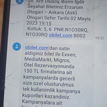 Bizim Iğdır Turizm Son Gün Otobüs İptali