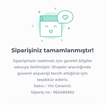 Yin Ceramic 20 Gün Önce Sipariş Verdiğim Ürün Gelmedi. Satıcı Cevap Vermiyor.