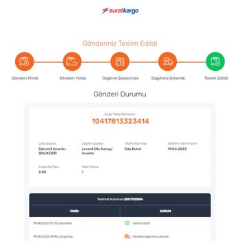 Sürat Kargo Trendyol Anlaşmalı Kargoların Tazmin İle Alakasız Kalması!