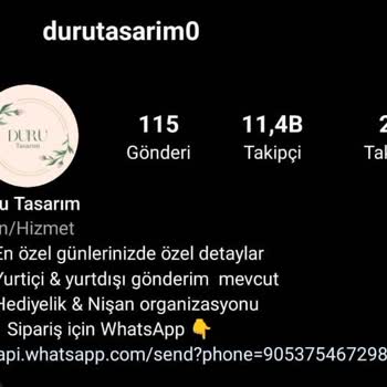 Duru Tasarım (Instagram) Yanıltıyor
