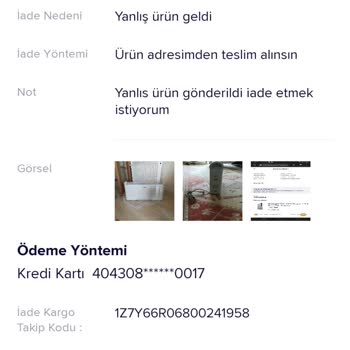 Teknosa Yanlış Ürün Gönderimi