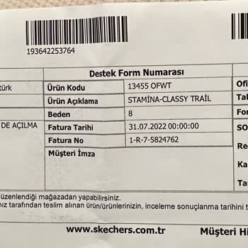 Skechers Ürünlerinin Arkasında Kesinlikle Durmuyor.