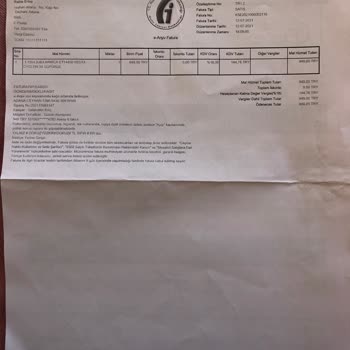 Arnica Vesta Kırmızı Işık Uyarısı